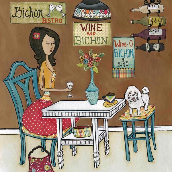 Bichon Frises: Bichon Bistro by Jamie Morath