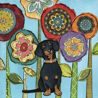 Weenie Love by Jamie Morath acrylic art print