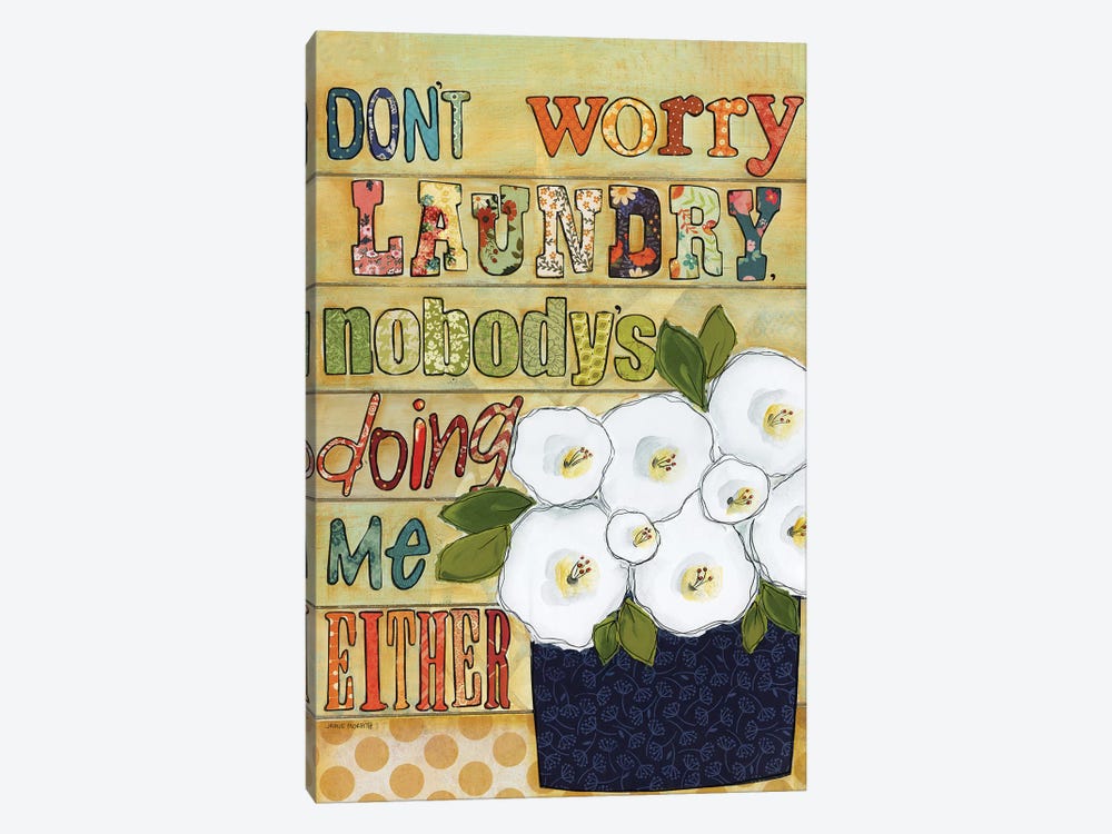 Don't Worry by Jamie Morath 1-piece Canvas Art