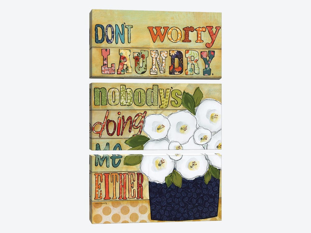 Don't Worry by Jamie Morath 3-piece Canvas Art