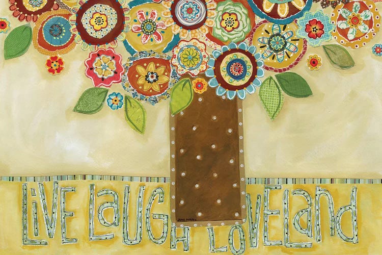 Live Laugh Loveland 2014 by Jamie Morath wall art