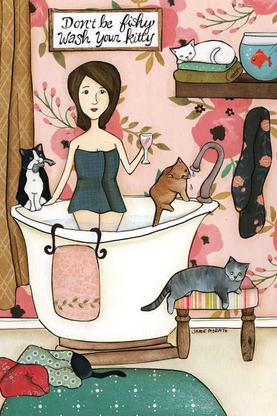 Don't Be Fishy by Jamie Morath acrylic art print