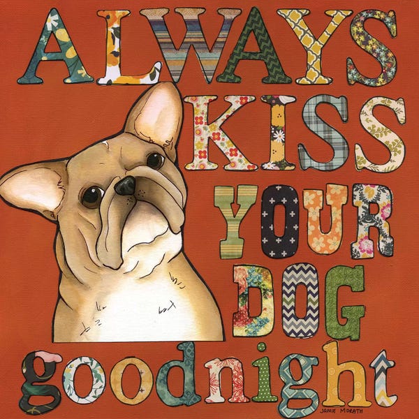 French Bulldogs: Goodnight by Jamie Morath