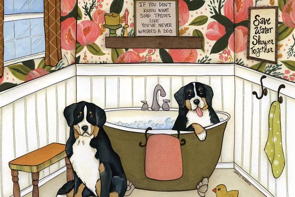 Bernese Mountain Dogs: Soap Taste Like by Jamie Morath