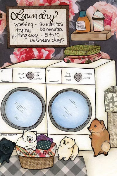 Pomeranians: Pomeranian Piles by Jamie Morath