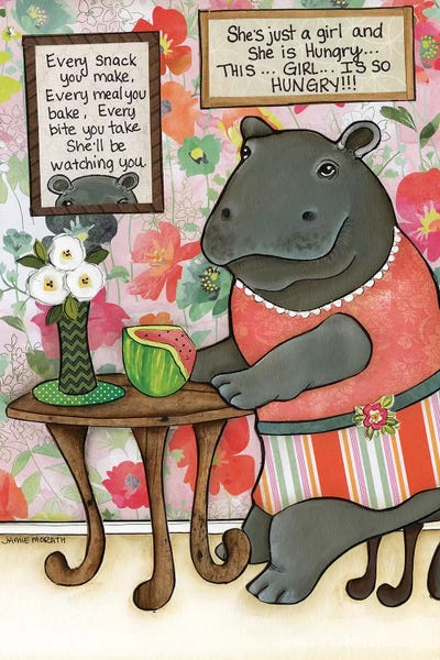 Hippopotamuses: Just A Girl by Jamie Morath