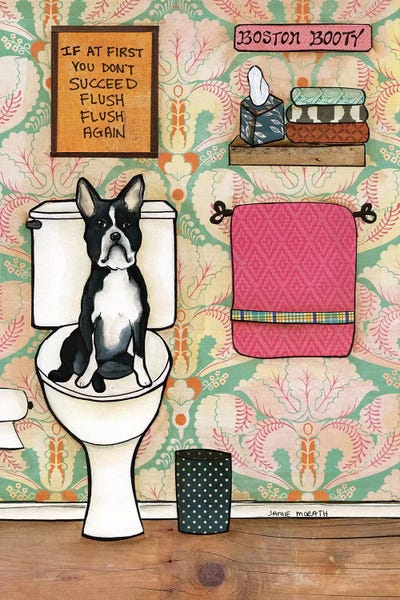 Flush Again by Jamie Morath metal wall art
