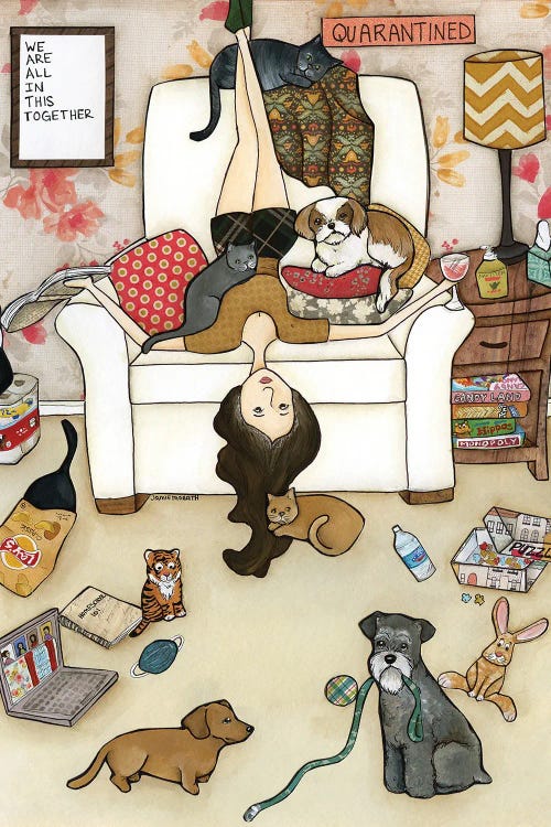 Quarantined by Jamie Morath wall art