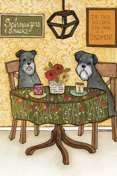 Schnauzers: Schnauzers And Snacks by Jamie Morath