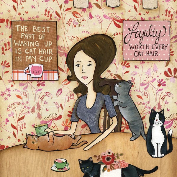 Black Cats: Cat Hair by Jamie Morath