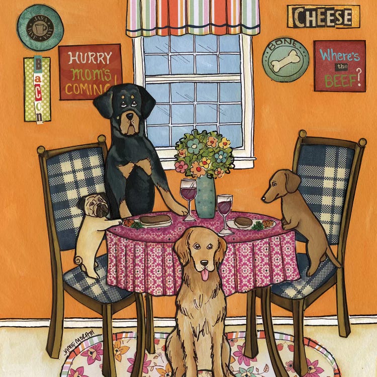 Hurry Mom's Coming by Jamie Morath wall art