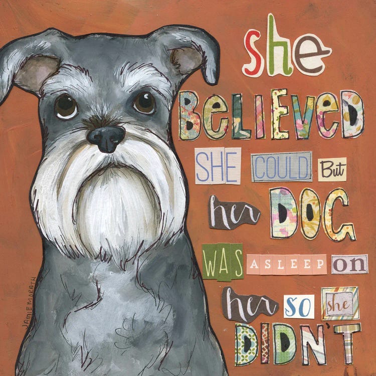 So She Didn't by Jamie Morath wall art