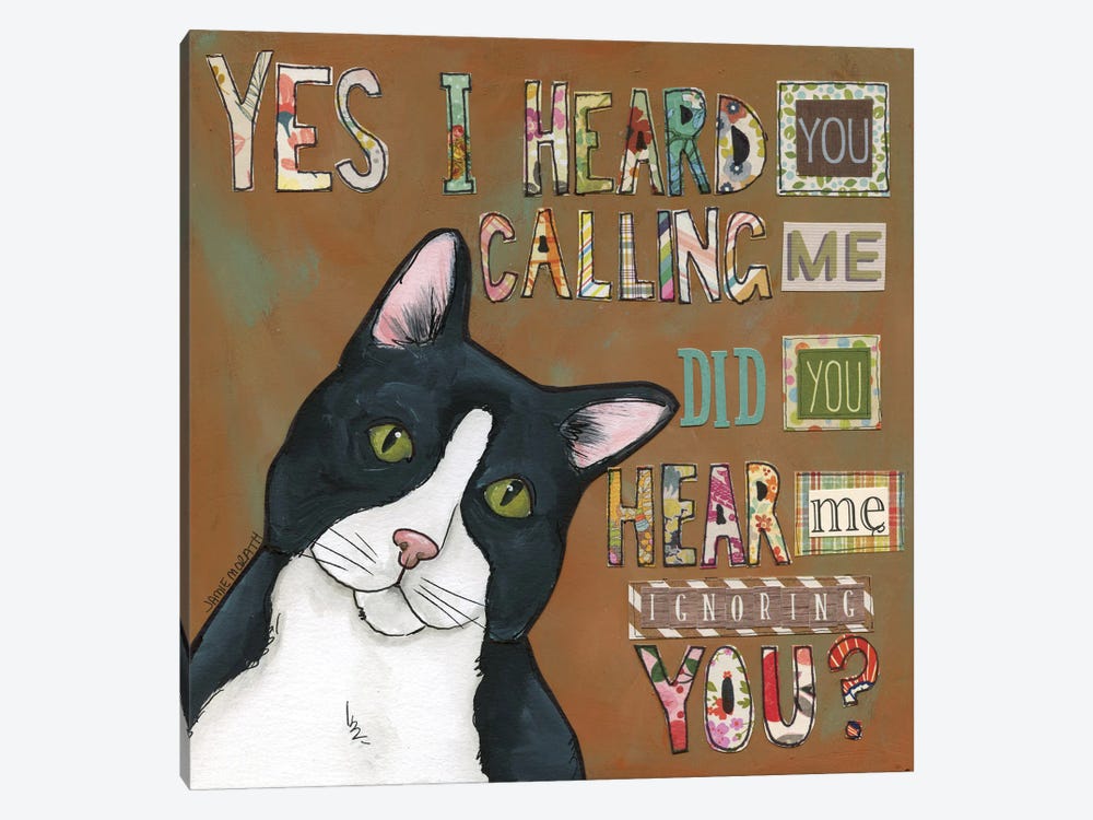 I Hear You by Jamie Morath 1-piece Canvas Wall Art