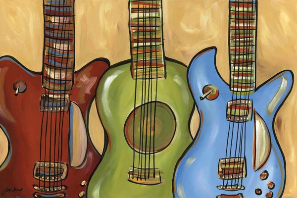 Jamie Morath: 3 Guitars by Jamie Morath