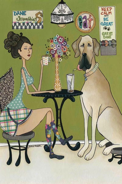 Great Danes: Keep Calm And Be Great by Jamie Morath