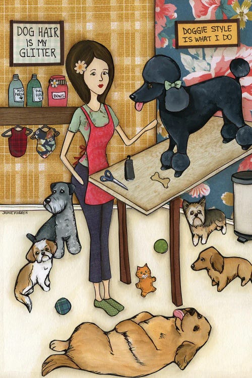 Doggie Style by Jamie Morath wall art