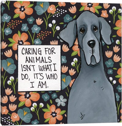 Caring Canvas Art Print