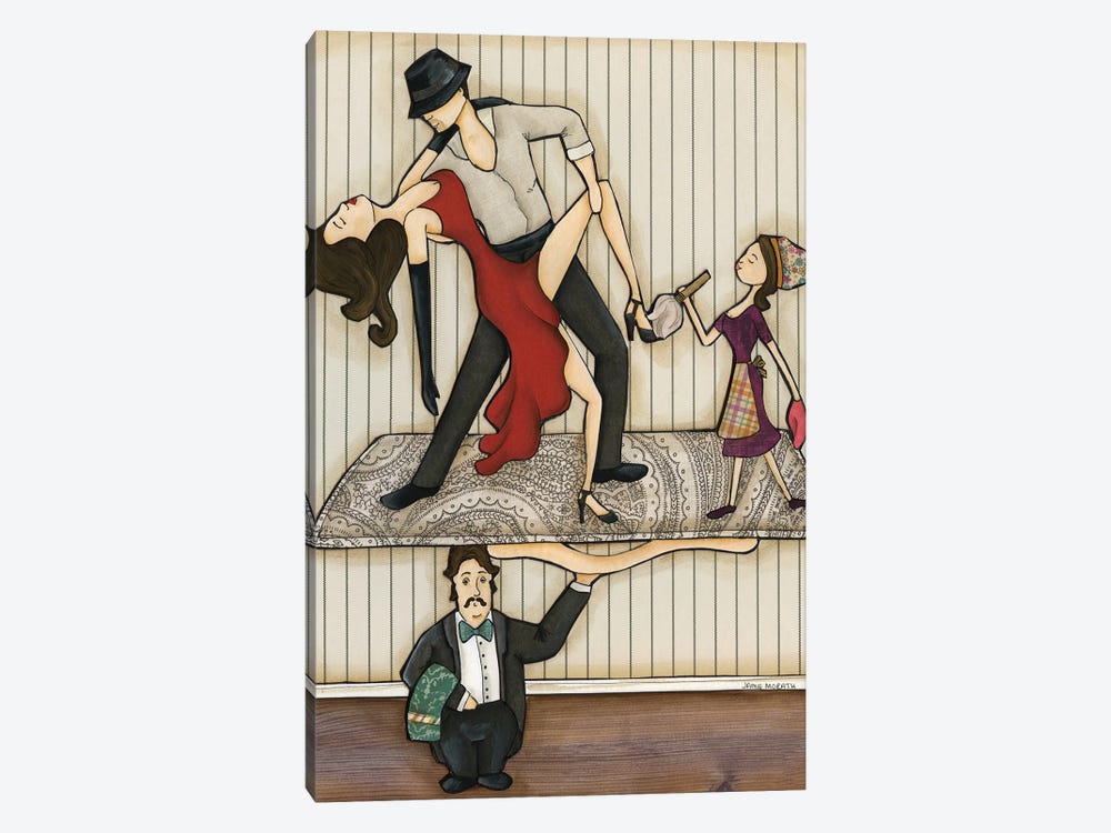 Dancing A Little Dusty 2021 by Jamie Morath 1-piece Canvas Print