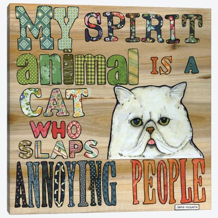 My Spirit Animal Canvas Print #MRH597} by Jamie Morath Canvas Print