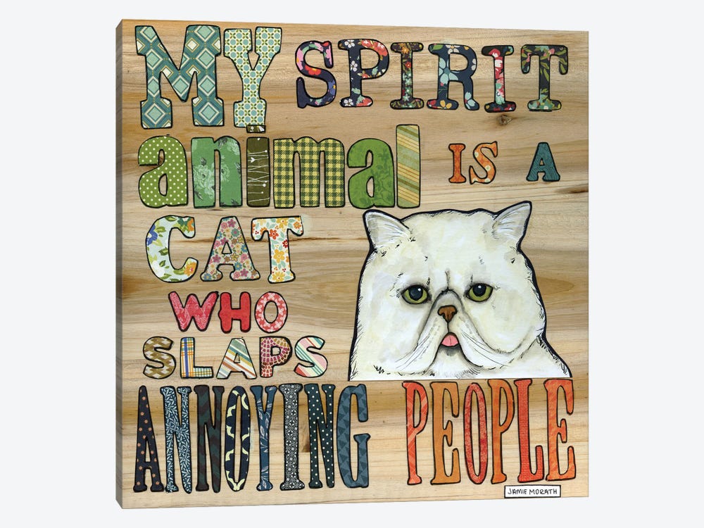 My Spirit Animal Canvas Print by Jamie Morath | iCanvas