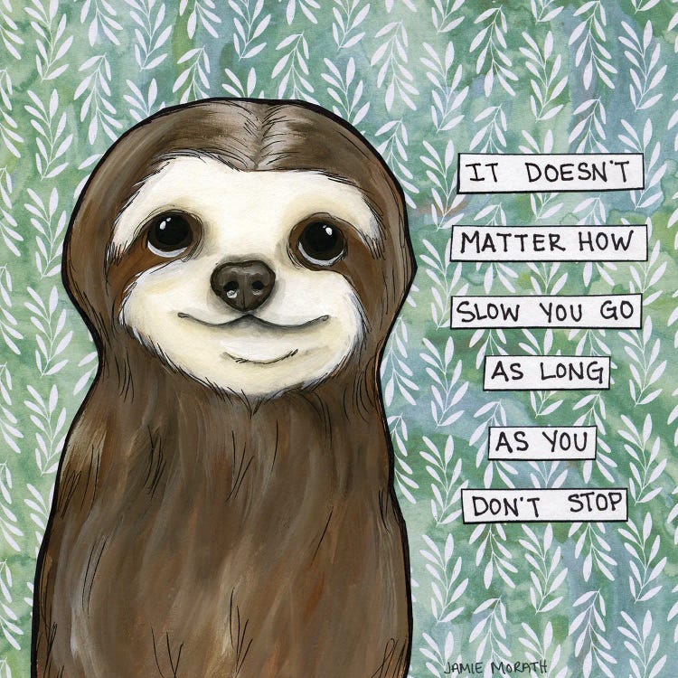 Slow You Go by Jamie Morath wall art