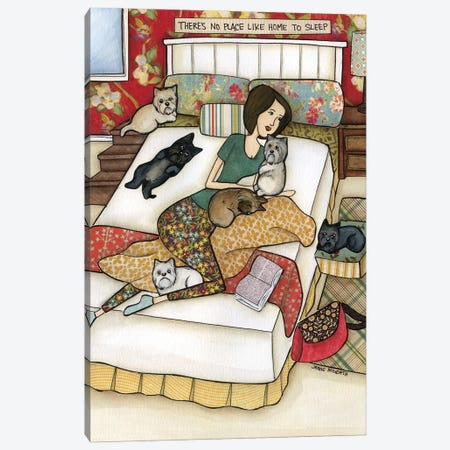 Home To Sleep Canvas Print #MRH664} by Jamie Morath Canvas Print