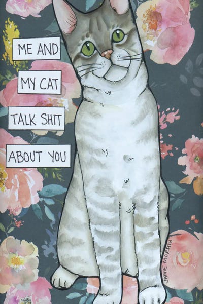 Floral & Botanical Patterns: My Cat by Jamie Morath