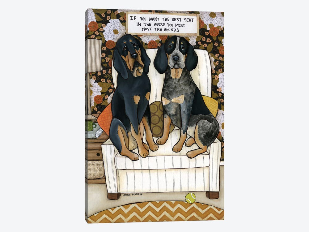 Move The Hounds by Jamie Morath 1-piece Canvas Art Print