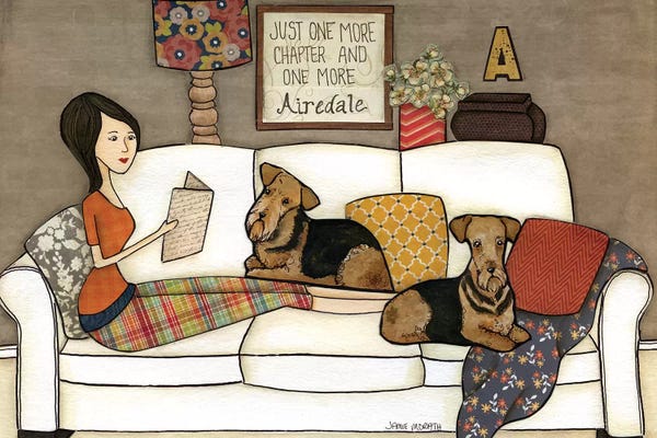 Airedale Terriers: One More Airedale by Jamie Morath