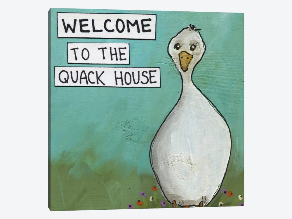 The Quack House by Jamie Morath 1-piece Canvas Print