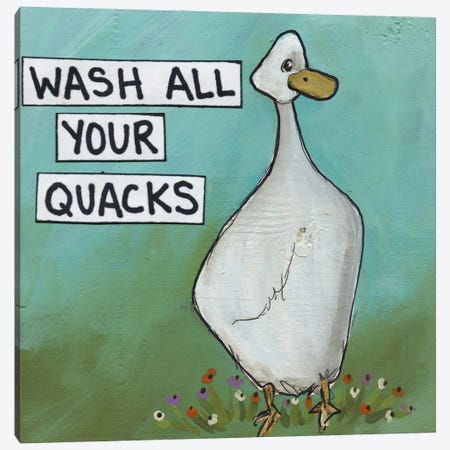 Your Quacks Canvas Print #MRH727} by Jamie Morath Canvas Art