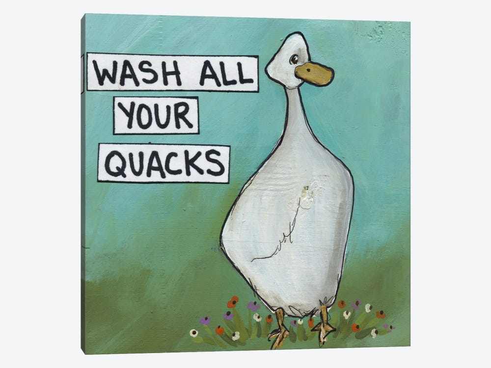 Your Quacks by Jamie Morath 1-piece Canvas Artwork
