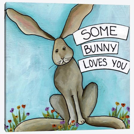 Some Bunny Canvas Print #MRH733} by Jamie Morath Canvas Art