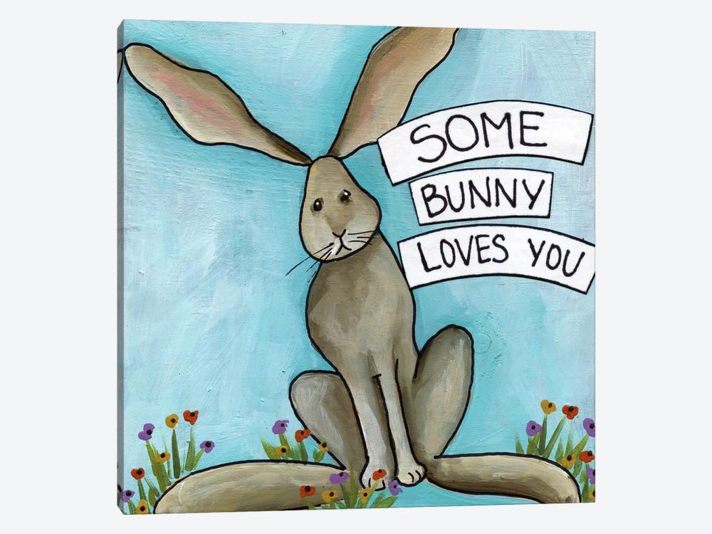 Some Bunny by Jamie Morath 1-piece Art Print