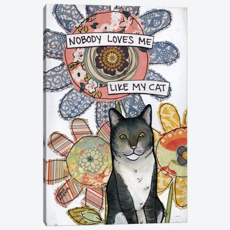 Like My Cat Canvas Print #MRH746} by Jamie Morath Canvas Art
