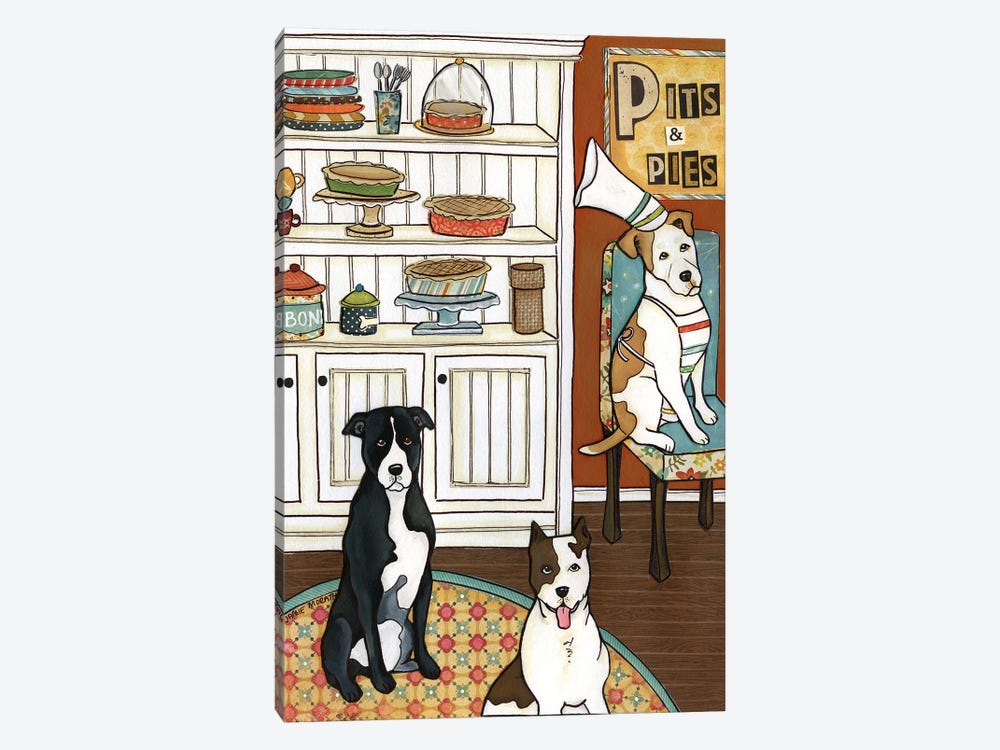 Pits And Pies by Jamie Morath 1-piece Art Print