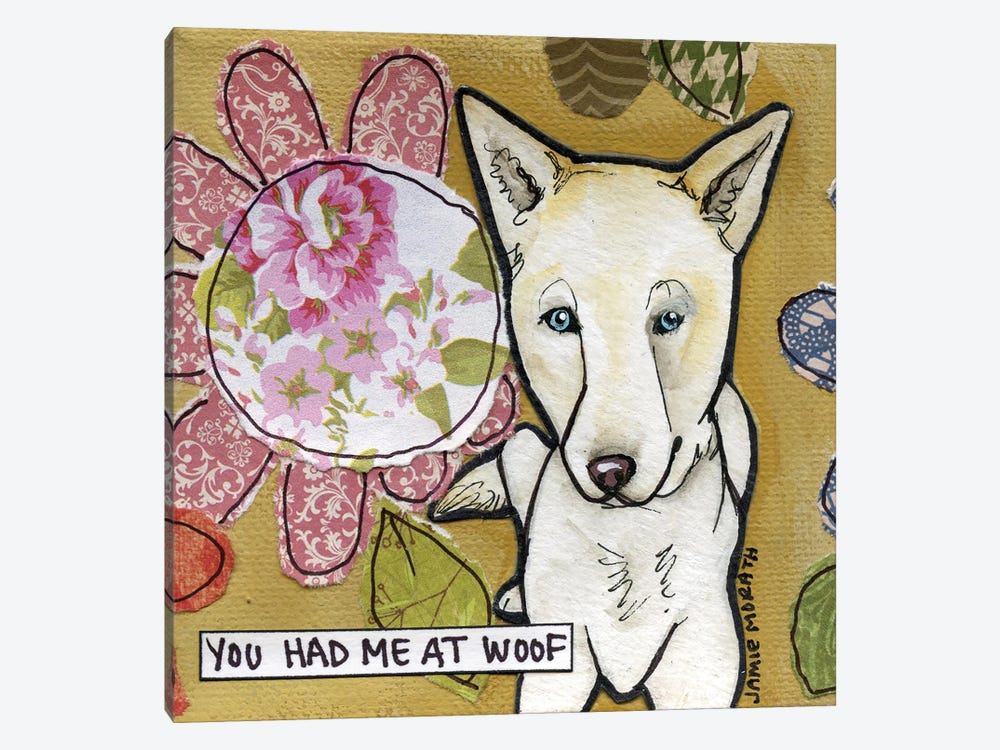 At Woof by Jamie Morath 1-piece Canvas Wall Art