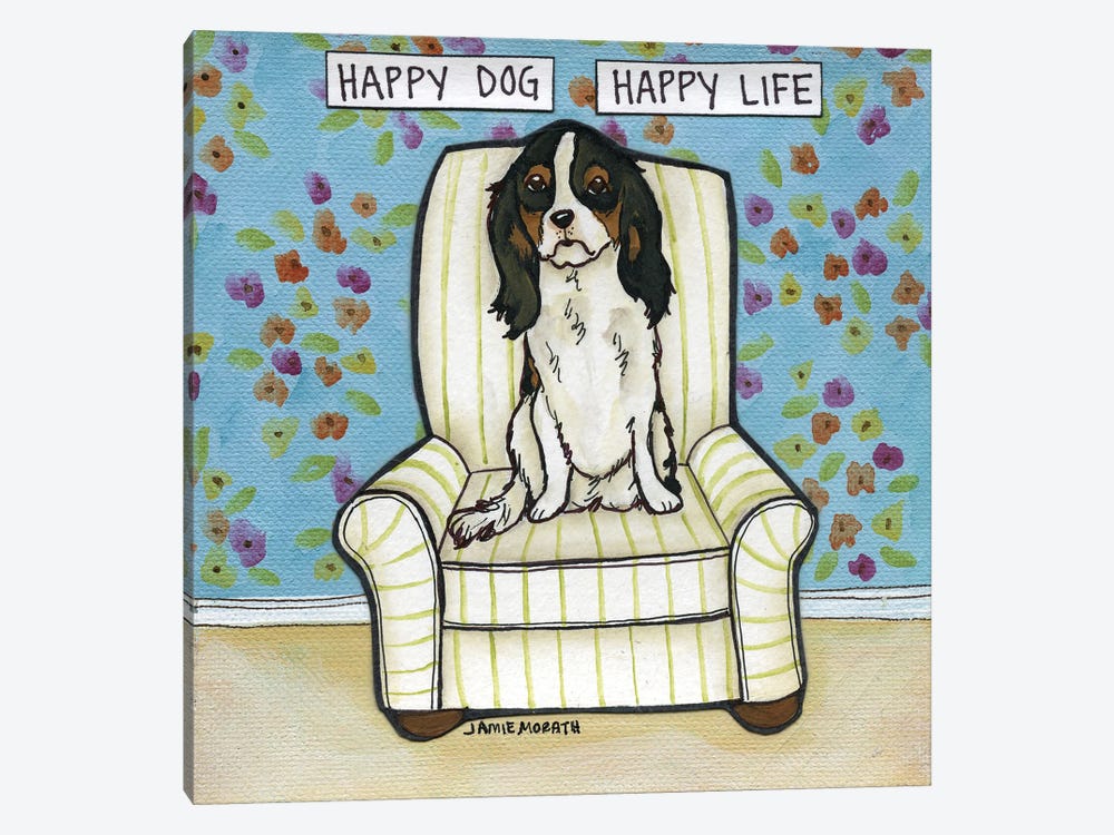 Happy Dog by Jamie Morath 1-piece Canvas Wall Art