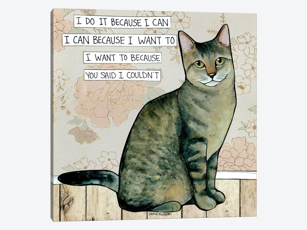 I Can by Jamie Morath 1-piece Canvas Print