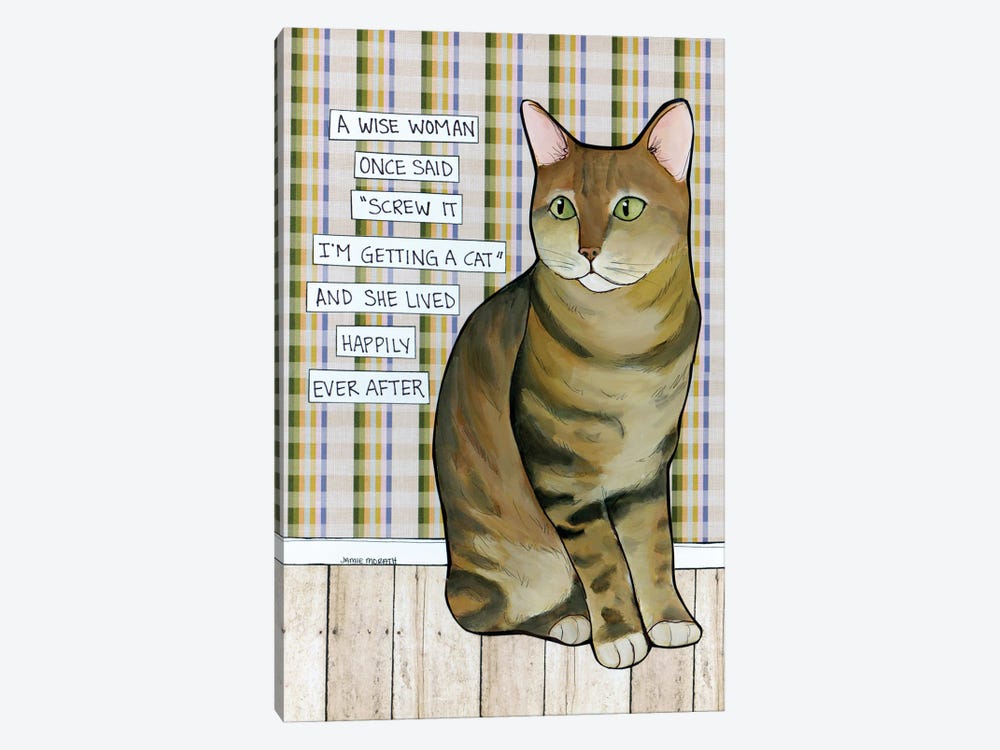 A Wise Woman by Jamie Morath 1-piece Canvas Wall Art
