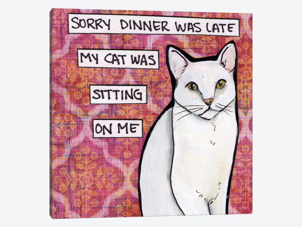 Dinner Was Late by Jamie Morath 1-piece Canvas Wall Art