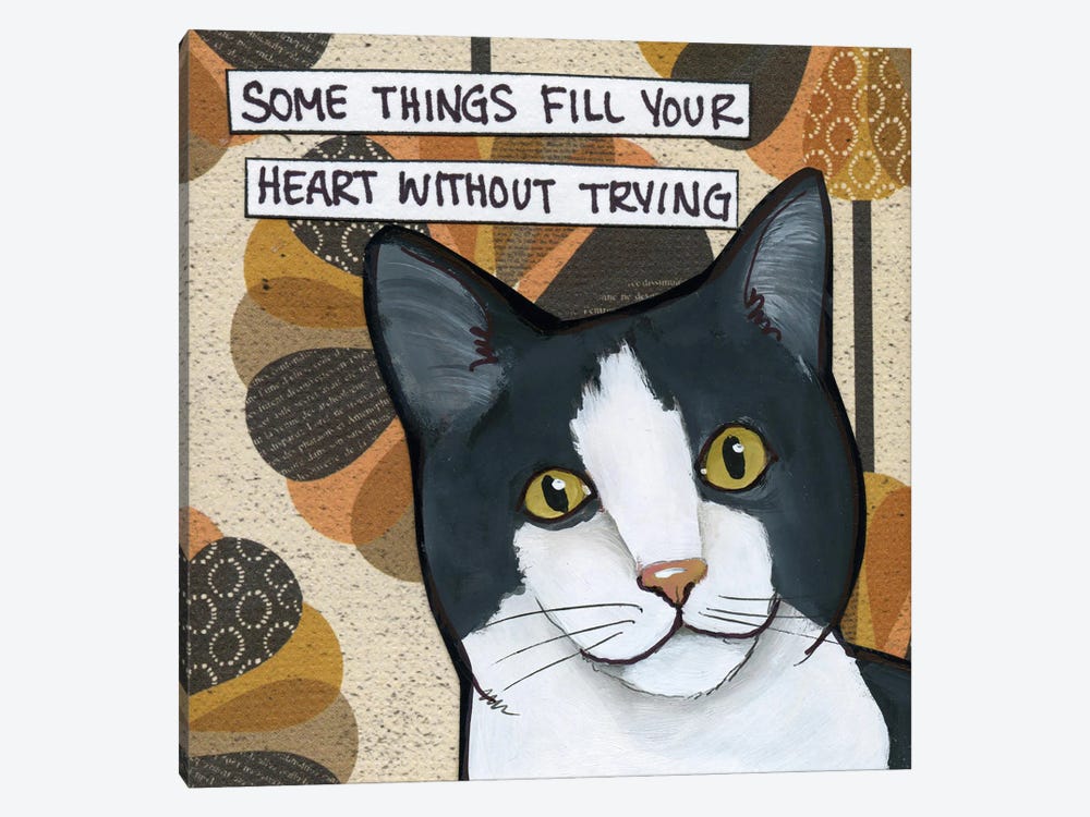 Fill Your Heart Square by Jamie Morath 1-piece Canvas Art