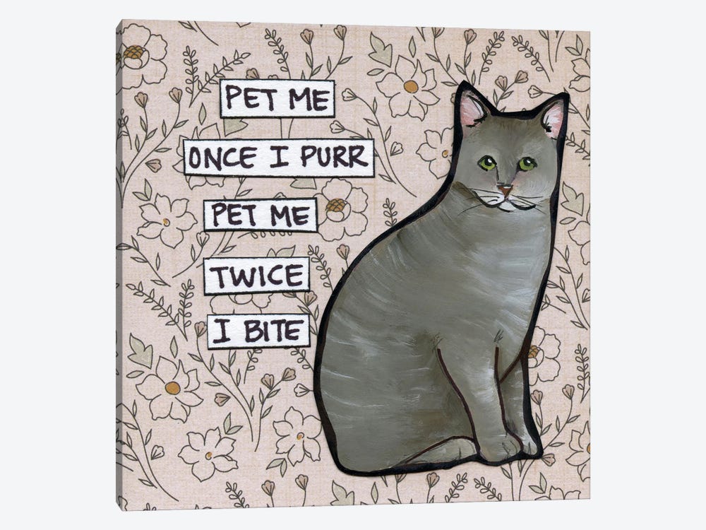 Pet Me by Jamie Morath 1-piece Canvas Wall Art