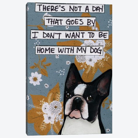 Home With My Dog Canvas Print #MRH814} by Jamie Morath Canvas Wall Art