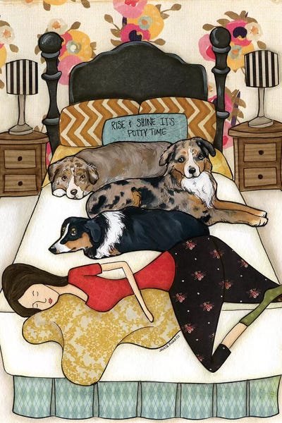 Australian Shepherds: Rise and Shine by Jamie Morath