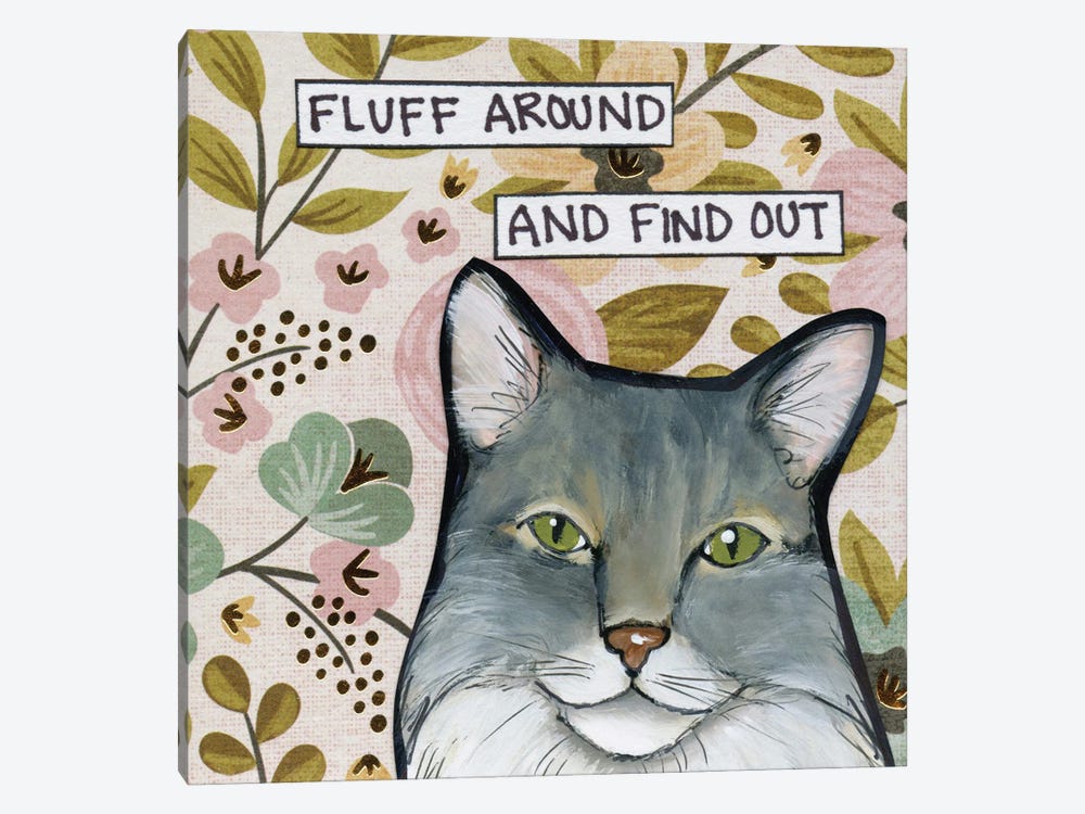 Fluff Around III by Jamie Morath 1-piece Canvas Art