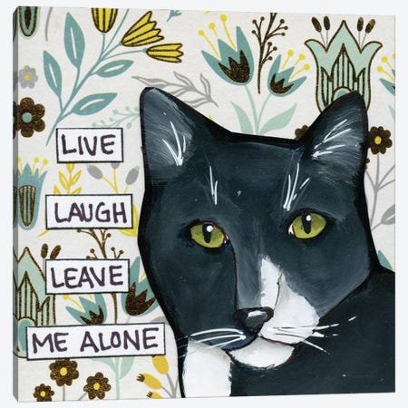 Leave Me Alone II Canvas Print #MRH848} by Jamie Morath Canvas Artwork
