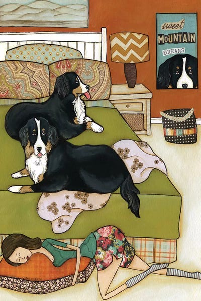 Bernese Mountain Dogs: Sweet Mountain Dreams by Jamie Morath