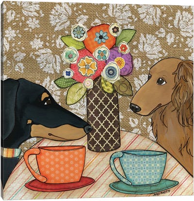 Tea Canvas Art Print - Jamie Morath
