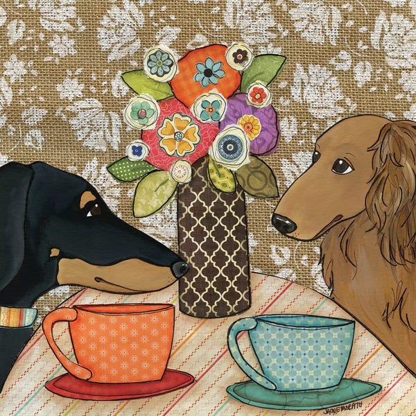 Dachshunds: Tea by Jamie Morath